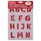 6 Pack: 1.5" Comic Book Alphabet Stencils by Craft Smart®